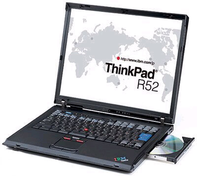 Ноутбук Lenovo ThinkPad R52 зависает